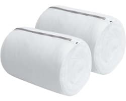 Set van 2 Mesh Waszakken met Rits voor Kleding, Ondergoed en Bh's - Ideaal voor Wassen en Beschermen van Delicate Stoffen