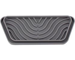 Waterdispenser Lekbak - Druppelopvangbak - Voorkomt Morsen - Aanpasbare Grootte - 20.9 x 10 cm - Grijs