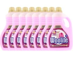 Woolite Wasmiddel Wol & Zijde Met Keratine 8 x 2L - voordeelverpakking