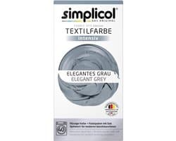 Simplicol Textielverf Intens - Wasmachine Textielverf - Elegant Grey - 1 stuk