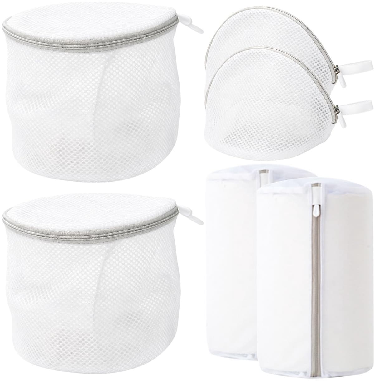 Waszak Set van 6 Stuks - Beschermende Wasnetten met Ritssluiting — afbeelding 1
