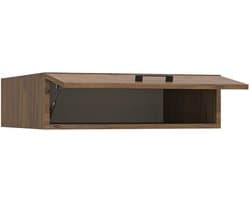 Roomart Opzetkast voor Wasmachine Ombouwkast 67x22 cm - Opzetkast met Lade - Eiken