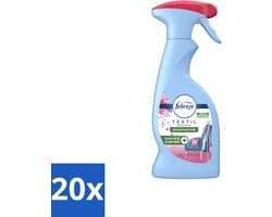 20 x Febreze – Textielspray – Roze Anjers – 375 ml - Voordeelverpakking - 20 stuks