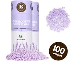 Mr. Green Mind wasparfum Lovely Lavendel 100 wasjes - Wasparels - Geurbooster - Geurparels - Kledingverfrisser - Proefpakket
