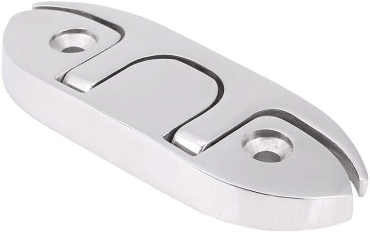 Opvouwbare Zeeboot Wig van Roestvrij Staal met 4-1/2 inch Lengte en Bevestiging voor Bootkikkers - Handig voor Onderweg — afbeelding 1