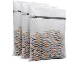 Gigicial Waszak - Waszakken Van Gaas - Extra Stevige Honingraatconstructie Voor Delicate Kleding - 3 - Grijs