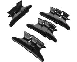 12 Stuks Professionele Haarclips voor Kappers en Thuis - Anti-Slip Klemmen voor Styling