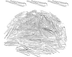 Bevestigingsclip - 300 Stuks - Shirtclip - Kunststof - Verpakkingsclip - Plastic krokodillenklemmen - Confectieklem overhemd - Voor het bevestigen van shirts - Voor stropdassen/ sokken - Geschikt voor kleding en verpakkingen - 38 mm - Transparant