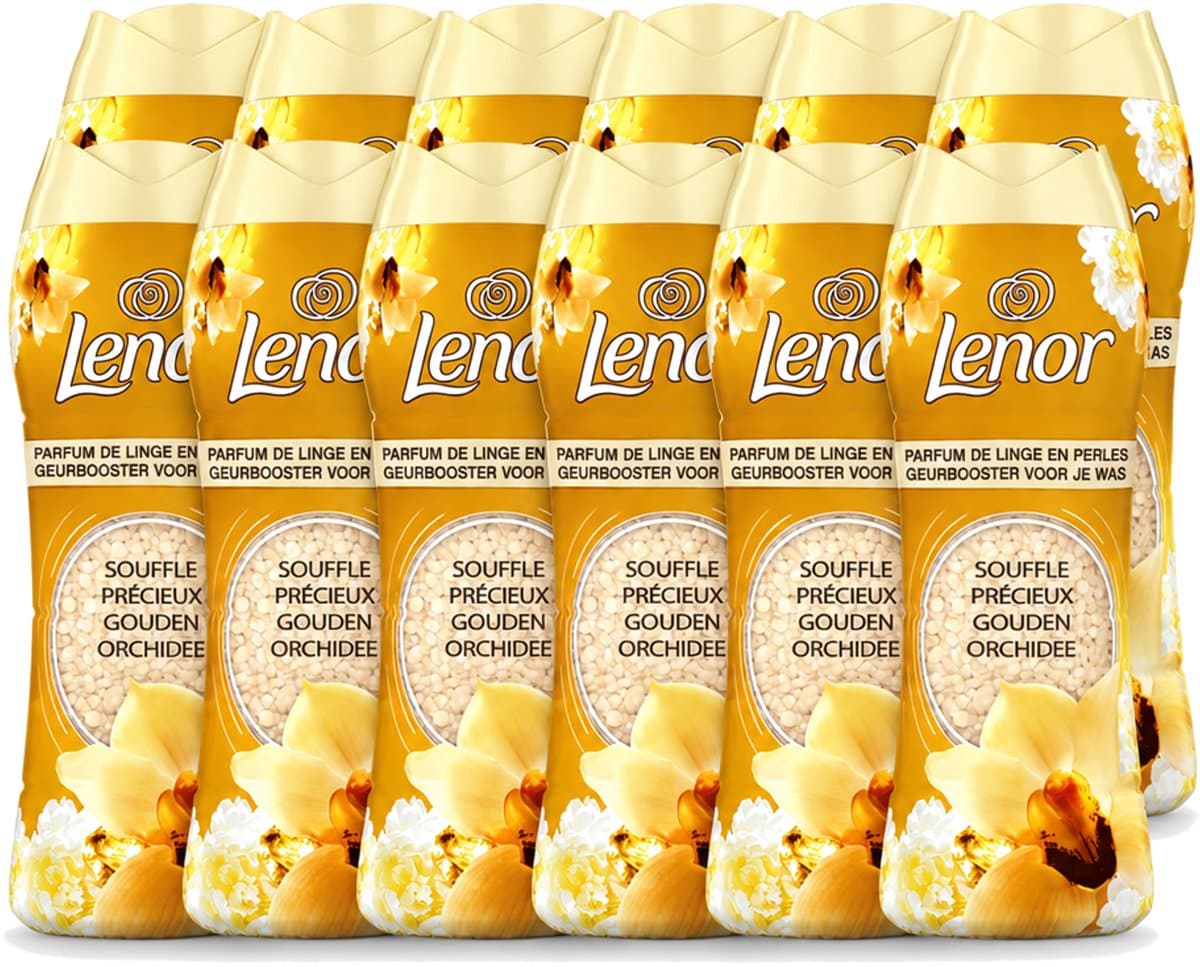 12 x Lenor - Geurbooster - Gouden Orchidee - 22 Wasbeurten - Voordeelverpakking - 12 stuks — afbeelding 1