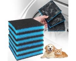 6 stuks herbruikbare huisdierhaarverwijderingsballen voor wasmachine en droger, verwijdert hondenhaar, kattenhaar, lint en vacht, wasmachinebescherming tegen haarballen, 6 stuks, blauw