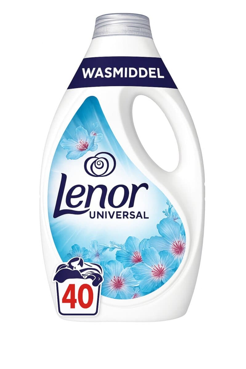 Lenor Vloeibaar Wasmiddel April Fresh 40 Wasbeurten - 1,8 liter — afbeelding 1