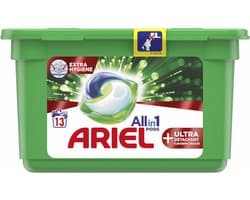 6x Ariel All-in-1 Pods+ Wasmiddelcapsules Effect Oxi-vlekverwijderaar 13 stuks