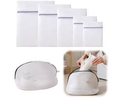 Dailygoods - 9-delige set wasnet wasmachine, mesh, drievoudige dikte, net, wasmachine, sets in meerdere maten, herbruikbaar, waszak, schoenen, wasmachine voor sneakers