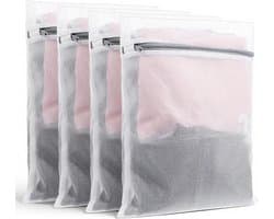 Wasnet 30 x 40 cm - Waszak met rits - Voor sweaters, shirts, ondergoed - SnelShoppen