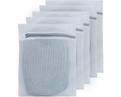 Vijf waszakjes 23 x 30 cm voor wasmachine