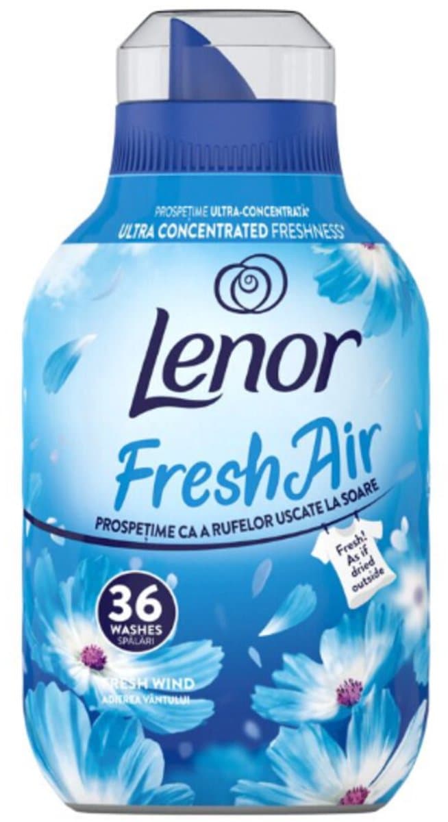 Lenor Wasverzachter Fresh Air Ochtendfris 36 Wasbeurten - 6 x 504 ml - Voordeelverpakking — afbeelding 1