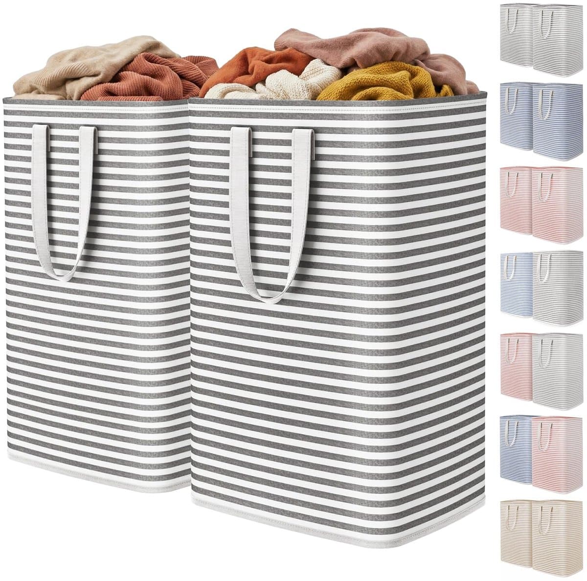 Omgoods - Set van 2 Vouwbare Waterdichte Wasmanden 80L — afbeelding 1
