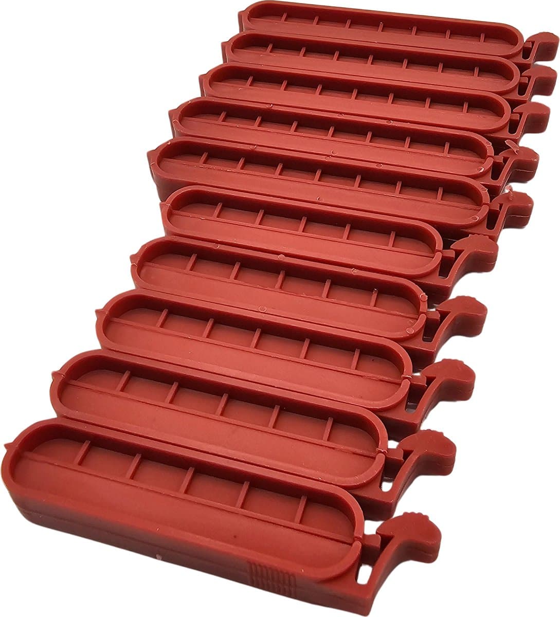 Gadgetpoint - Vershoudknijpers - Knijpers - Broodknijpers - Afsluitclips - Rood — afbeelding 1
