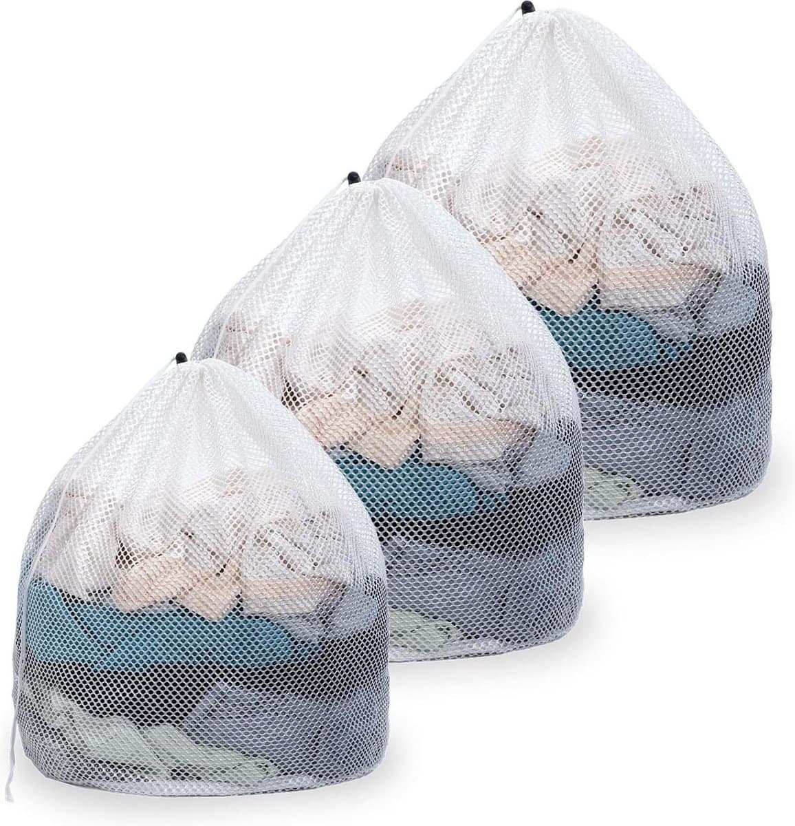 Waszak voor de wasmachine - Bovenkleding Lingerie Sokken Panty's Kousen - 3-delige set — afbeelding 1