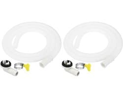 Afvoerset Airco - Condenswater Afvoer - Condensatie Beheer - Universele Aansluiting - 15 Meter Slang - Wit