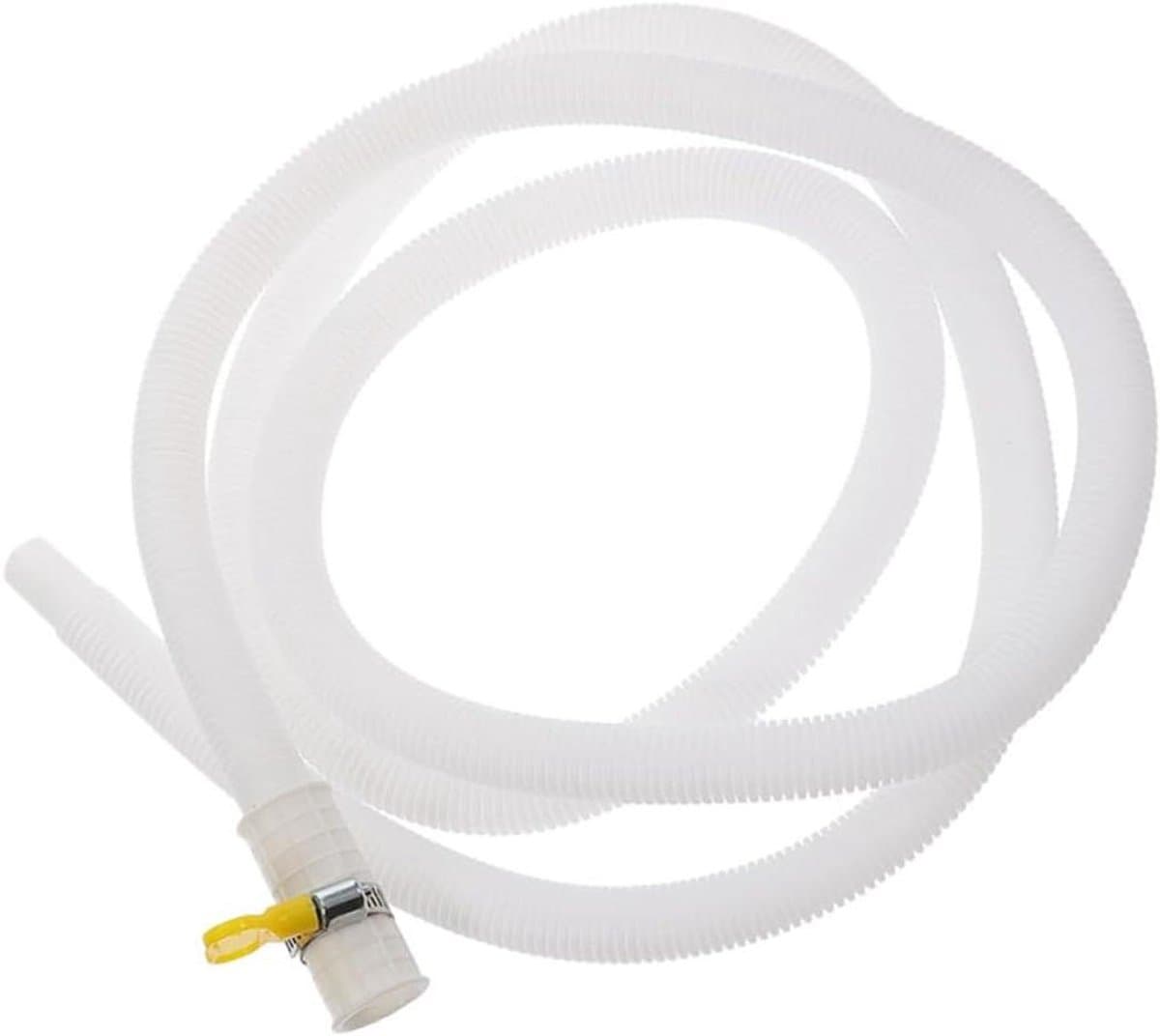 Afvoerbuis Airco - Slang Verlengstuk - Condens Water Afvoeren - Universele Pasvorm - 100 cm Lengte - Wit — afbeelding 1
