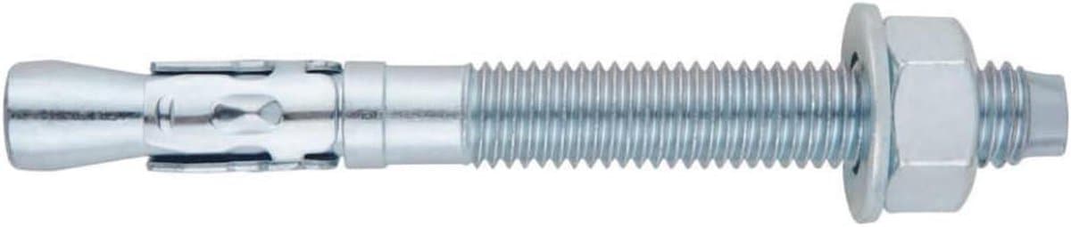 Keilankers M14 - Verankeringen Hoge Lasten - Bevestigen in Beton - Verzinkte Coating - M14 x 220 mm - Zilver — afbeelding 1