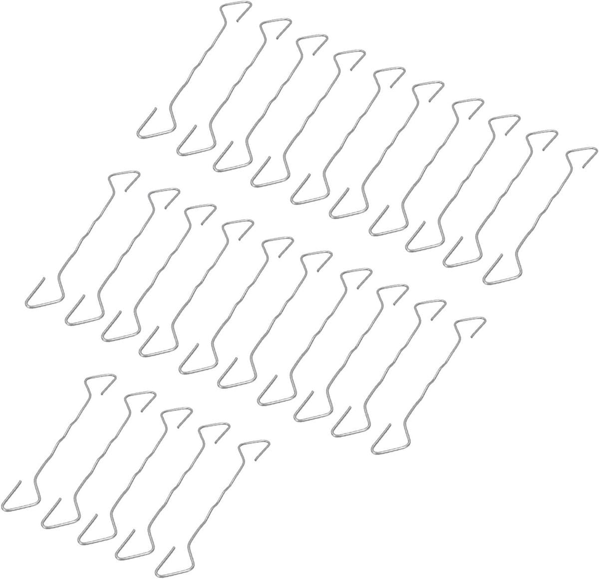 Muur Tie - Spouwmuuranker - Metselwerk Versterken - Dubbele Druppelrand - 200mm 50-75mm - Zilver — afbeelding 1