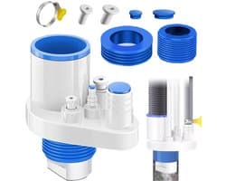 Store_9 - Afvoerbuis - 5-in-1 wasmachine afdichtring - veelzijdig - 40-75mm - siliconen afdichtplug - voor keuken en wasmachine - perfect voor afvo...