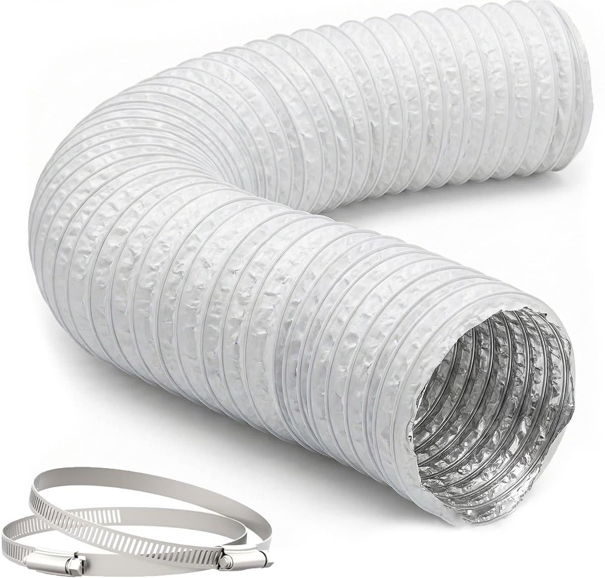 Afvoerslang - Ø 75 mm - 5 m - wit — afbeelding 1