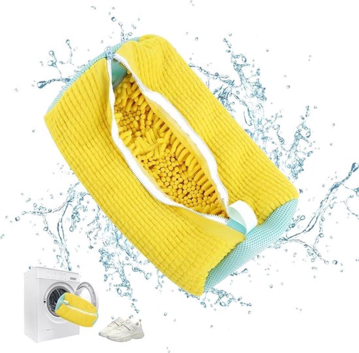 2 StukWaszak Schoenen-Schoenenzak Wasmachine-Schoenenwaszak Wasmachine-Waszak Schoenenzak-Schoenenwaszak- Wasschoenenzak voor Sneakers Verhoogde wrijving binnenin — afbeelding 1