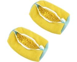 Waszak voor schoenen - 2 stuks, ideaal voor het wassen van schoenen in de wasmachine, geschikt voor diverse maten en vormen