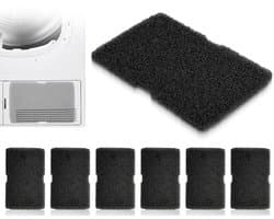 aladdien - Filterdroger - Sponsfilter - Reserveonderdelen voor droger - 6 Stuks - Filterspons voor Beko en Grundig - 240 x 155 x 10 mm