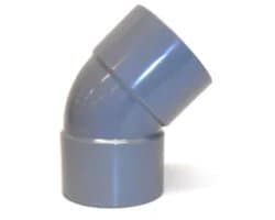 Bocht 45gr 1 x mof / 1 x spie doorsnede 40 mm