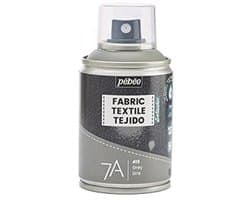 Textielverfspray voor natuurlijke en synthetische stoffen, op waterbasis, machinewasbaar - lichtgrijs 100 ml