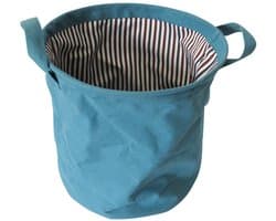 Grote wasmand met handvatten voor vuile kleding en speelgoed, waterdicht en opvouwbaar