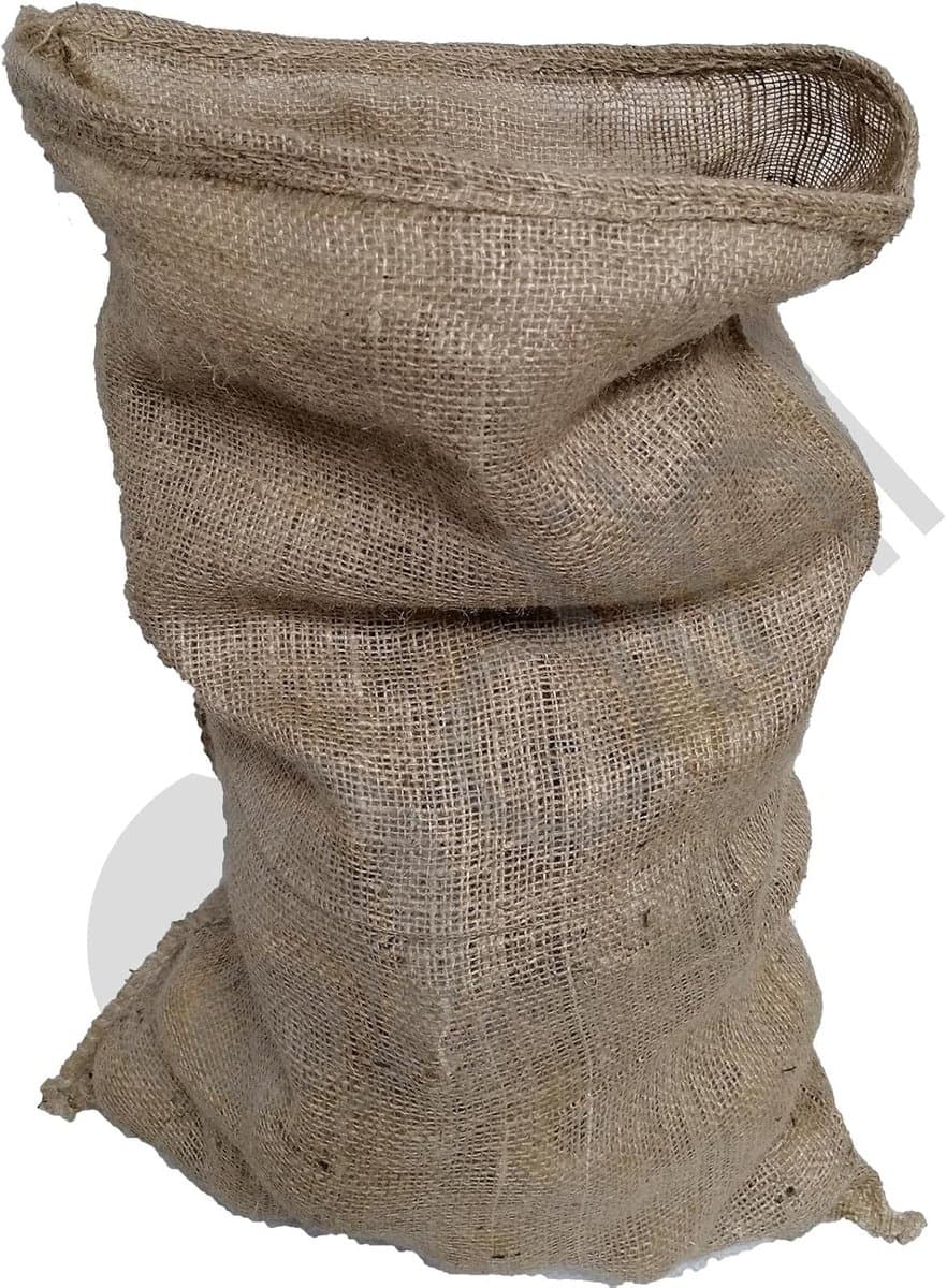 Jute Zakken - Hessische Zakken - Opslag Aardappelen - Sterk Scheurbestendig - 50 x 80 cm - Natuurlijk — afbeelding 1