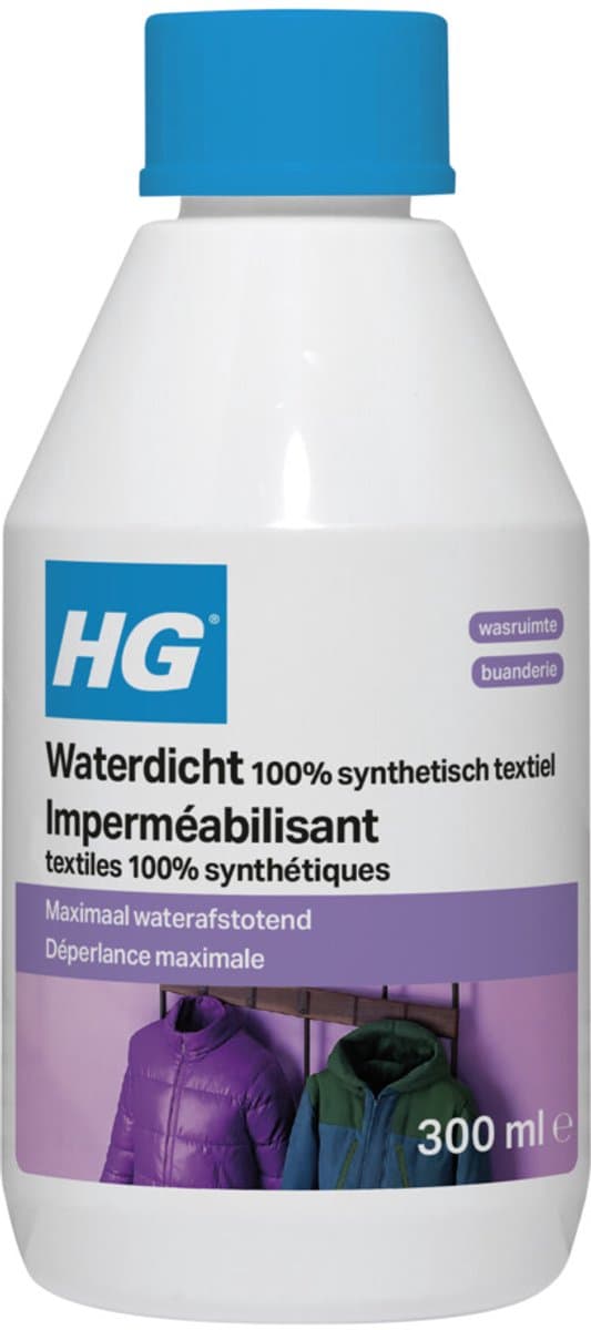 HG waterdicht 100% synthetisch textiel 300ml — afbeelding 1
