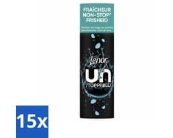 Lenor Unstoppables - Geurbooster - Fris - Non-Stop Frisheid - 19 Wasbeurten - Bulkverpakking - 15 stuks