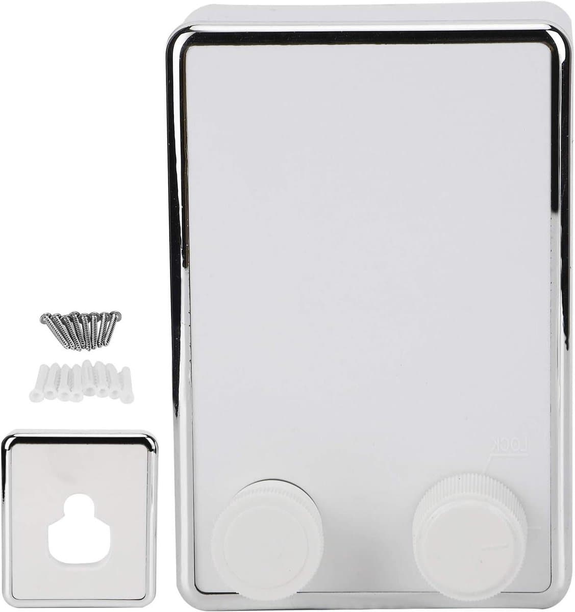 Intrekbare waslijn - Wand wasrek - Kleding drogen - Verstelbare lengte - 42 meter - Wit — afbeelding 1