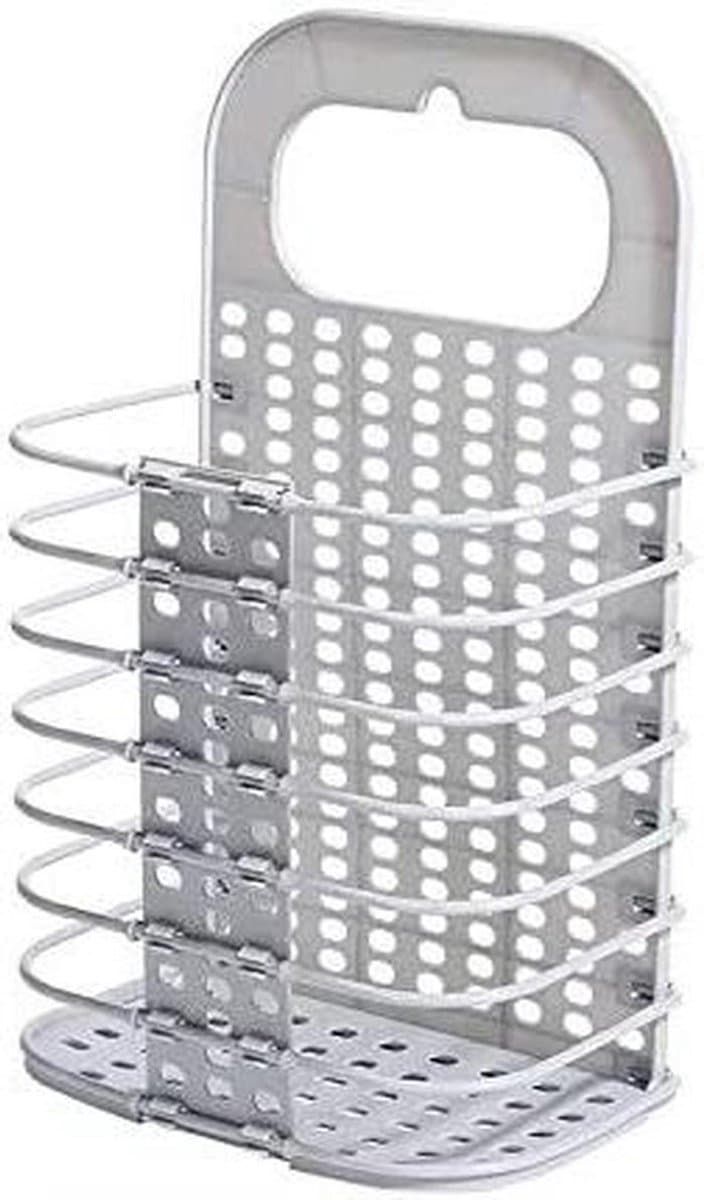 Wasmanden Set - Opvouwbare Manden - Kleding Opbergen - Ademende Constructie - 2 Stuks - Grijs — afbeelding 1