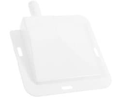 Airco Druppelbak - Condensaatopvang - Voorkom Lekkage - Lekvrije Bescherming - 119 x 119 mm - Wit