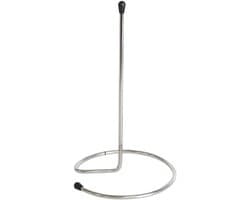 Decanterdroogrek — 20 cm glazen decanterdroger — Gebalanceerde houder — Rubbergecoat, krasbestendig displayrek — Droogrek voor aan de lucht