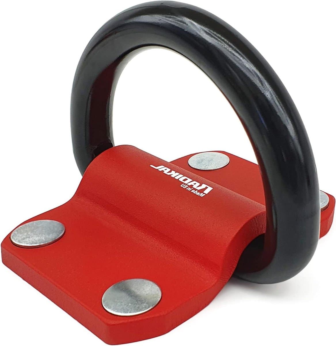 Vloeranker Motor - Motorbeveiliging Garage - Motor Beveiligen - Volledig Stalen Constructie - 20 mm Ring - Zwart — afbeelding 1