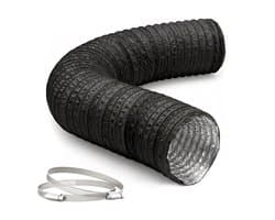 Afvoerslang - 5 m x Ø 125 mm - flexibel - zwart — afbeelding 1