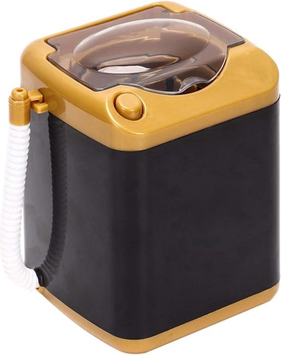 Elektrische Mini Wasmachine Automatische Make-up Borstelreiniger - Kinderen Speelgoed - Make-up Sponzen (Goud) — afbeelding 1