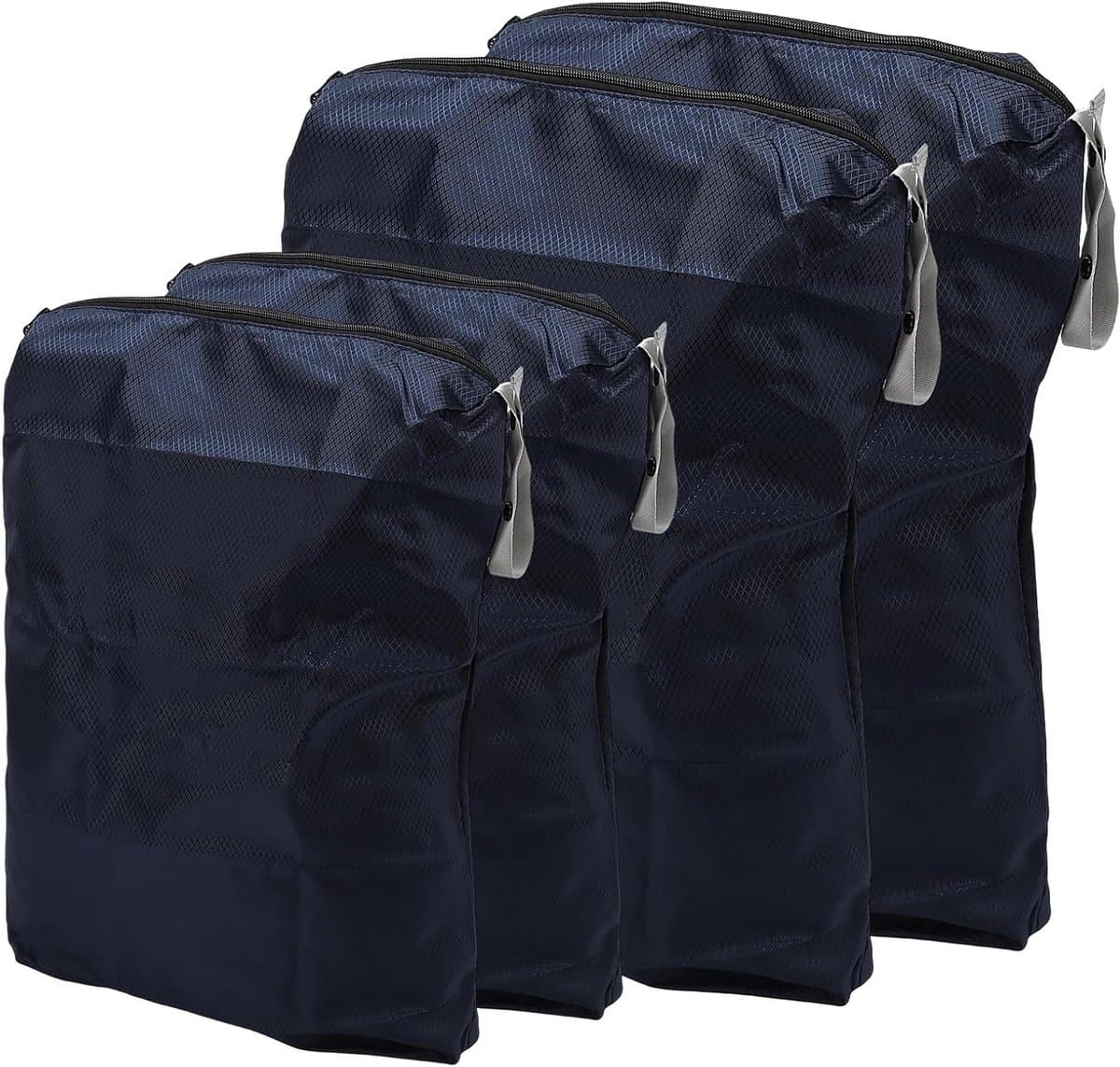 Set van 4 Waszakken, 45 x 60 cm en 60 x 90 cm, Ideaal voor Reizen, Waterdicht en Geschikt voor Vuile Was tijdens Kamperen en Vakanties — afbeelding 1