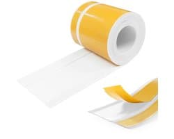 Flexibele PVC Plinten, 12M Zelfklevende Plinten, Zachte Plinten 50 x 20mm, Ideaal voor Keuken en Woonkamer, Makkelijk te Installeren en Onderhouden