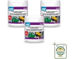 3 x HG - Wasruimte - Tegen Nare Geurtjes In Sportkleding - Wasmiddeltoevoeging - 500 g - Wasstrips - Geurverwijdering Sportkleding - Stankmoleculen Verwijderen - Wasmiddel Toevoeging - Sportkleding Geur - Handdoek Geur