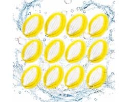 12x Witte Wasmachines Ballen - Pluisjes & Huisdierhaar Verwijderaar