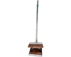 1set Stainless Steel Stoffer Duurzaam Schoonmaakgereedschap Voor Thuis Kantoor Met Ergonomisch Handvat Eenvoudige Opberging